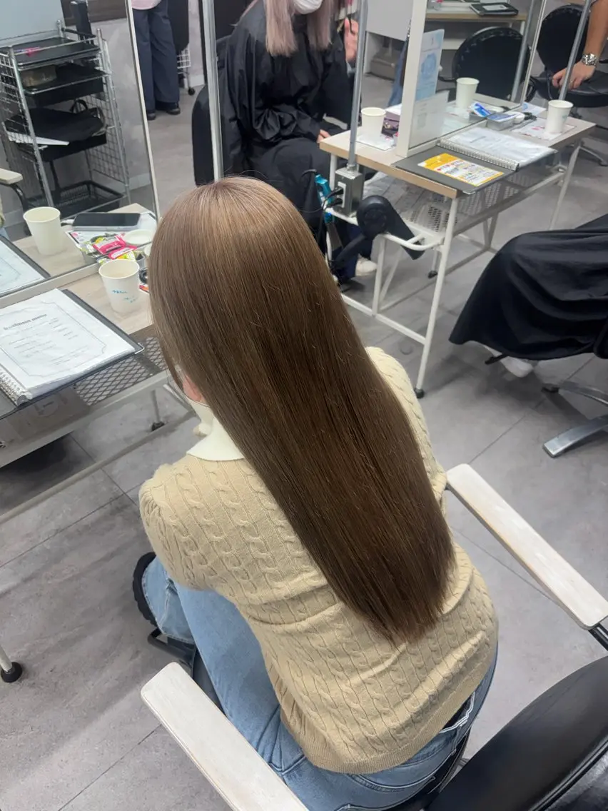 ロング カラー ヘアカラー トリートメント Riko🐰💗/ モテ艶髪《本厚木》のヘアスタイル