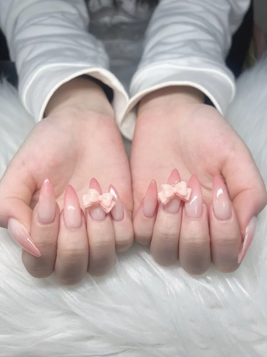 ネイル ハンドネイル Lee Nails チップ長さだし専門店のネイルデザイン