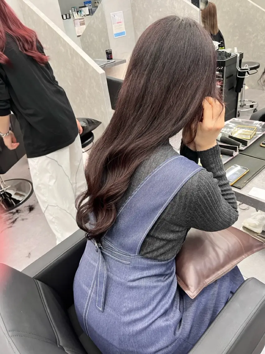 ロング カラー 東谷栞里 /カラーモデル募集中のヘアスタイル