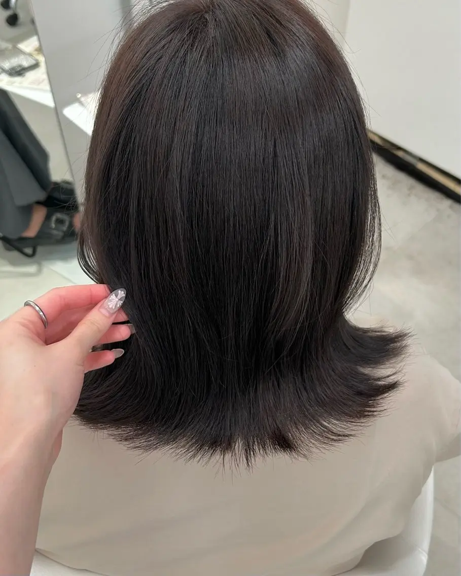 カラー ブラウンカラー ヘアカラー juve.大分/ 秋月ひとはのヘアスタイル