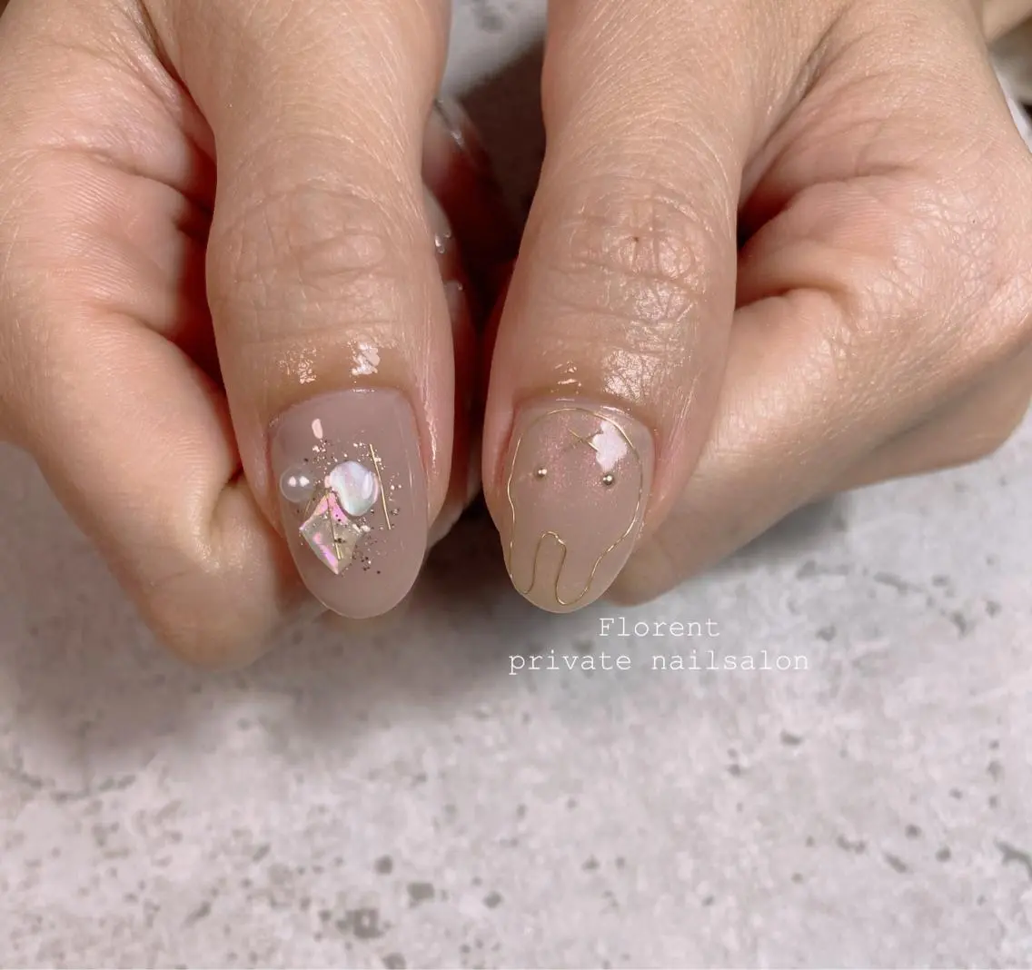 ネイル ハンドネイル florent nailのネイルデザイン