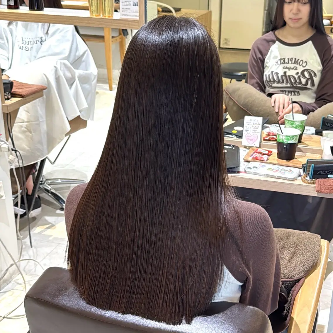 ロング 縮毛矯正 Pino hair 小西冬馬 縮毛矯正のヘアスタイル