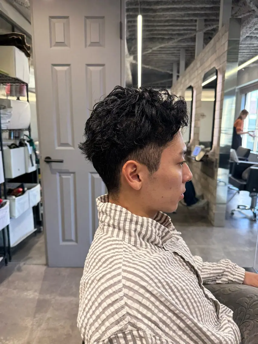 ショート メンズ カット fan.ray🦖 髙橋翔一のヘアスタイル