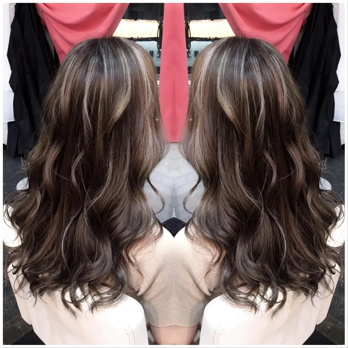 ロング カラー ヘアアレンジ Kimura Shinyaのヘアスタイル