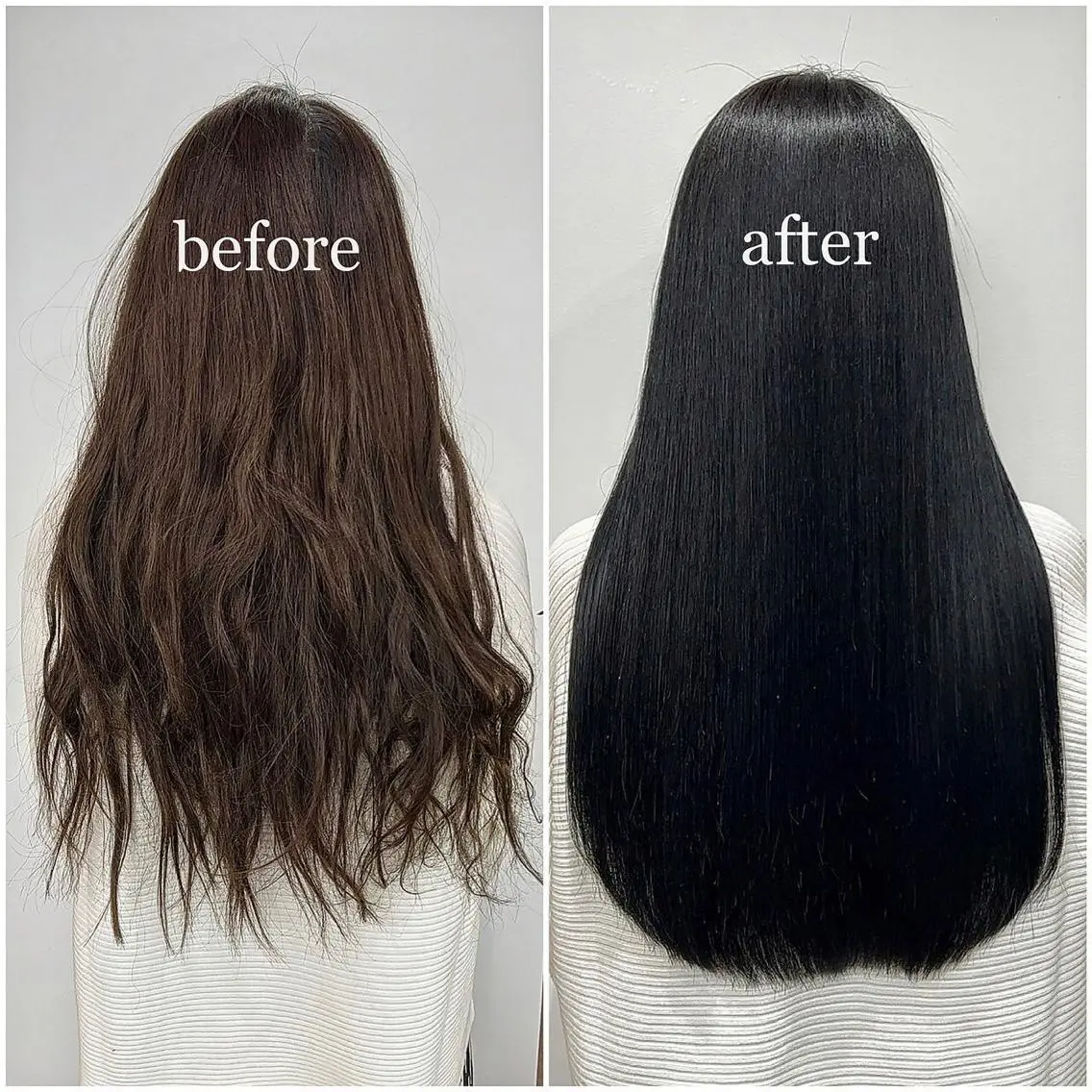 ロング カット ヘアカラー トリートメント 🫧髪質改善 講師🫧🍎幹細胞のヘアスタイル