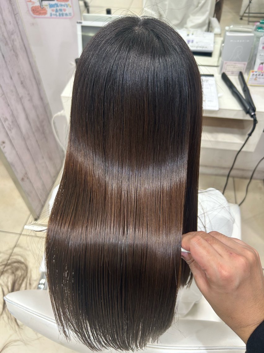 ロング カラー カット ヘアカラー トリートメント 【髪質改善カラー】 瀧田嵐士🇰🇷のヘアスタイル
