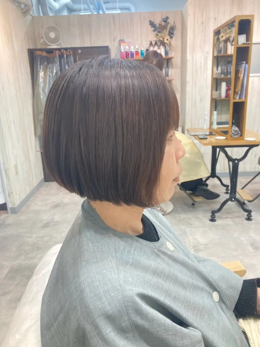 ショート 暖色カラー💞 菊地しおんのヘアスタイル