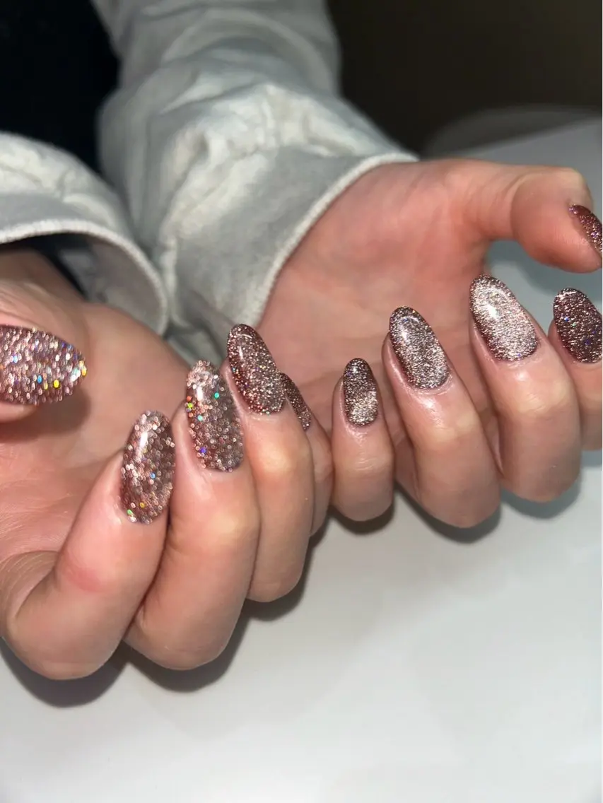 ネイル フラッシュネイル フラッシュマグ マグネットネイル ハンドネイル io.Nail 谷町九丁目のネイルデザイン