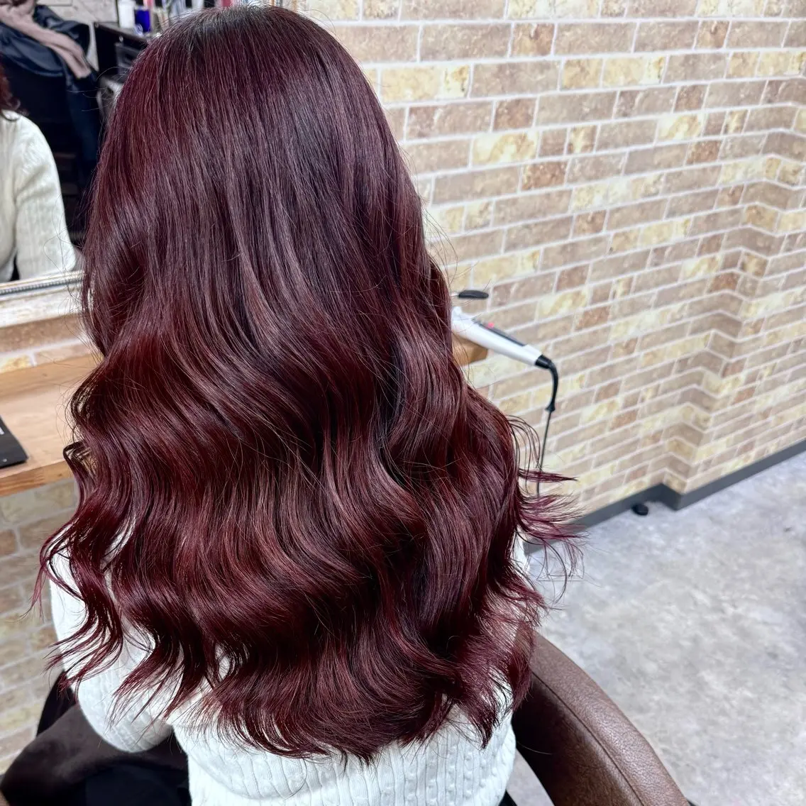 ロング カット ヘアカラー 皆川 千奈実のヘアスタイル