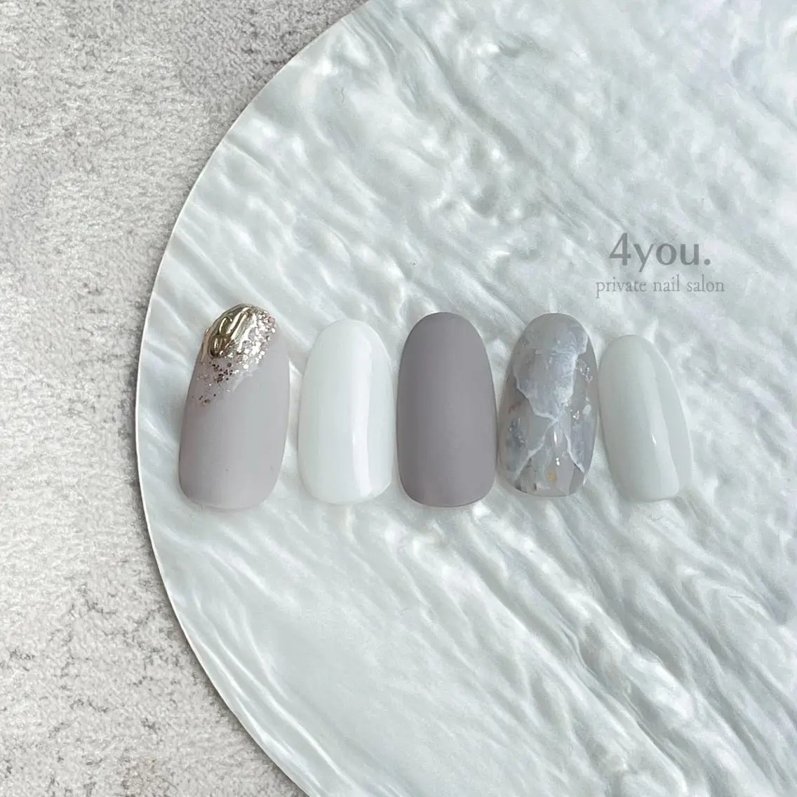 ネイル nail salon ４ｙｏｕ．のネイルデザイン