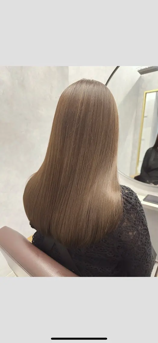 - ̗̀髪質改善 ̖́-💎トリートメントNo.1💎ヘアカラー+最高級髪質改善トリートメント7工程の写真