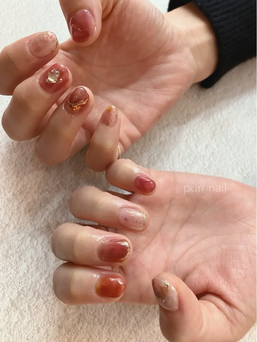 ネイル purr nailのネイルデザイン