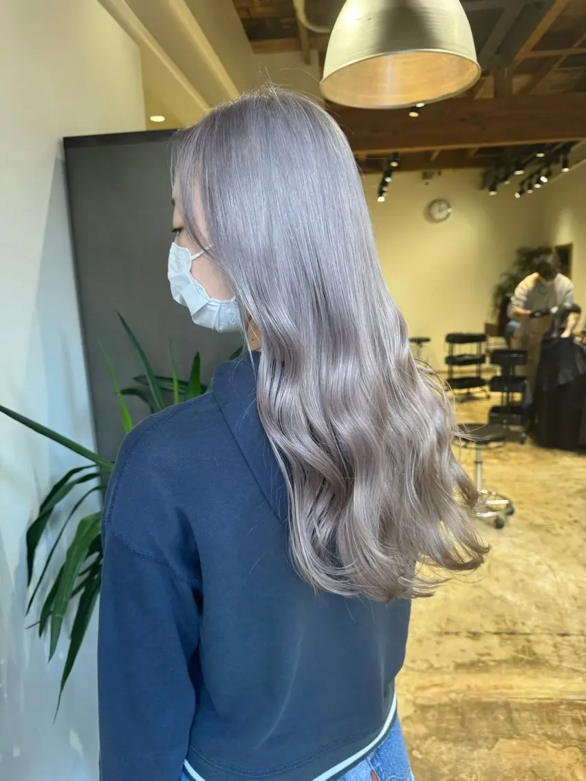 ロング カラー カット ヘアカラー 園田 将士のヘアスタイル