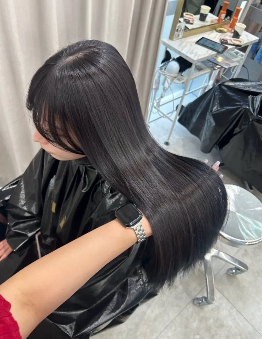 【8/9】限定‼️👑巻き髪もできる✨縮毛矯正で扱いやすさ🆙⭐️⭐️⭐️の写真