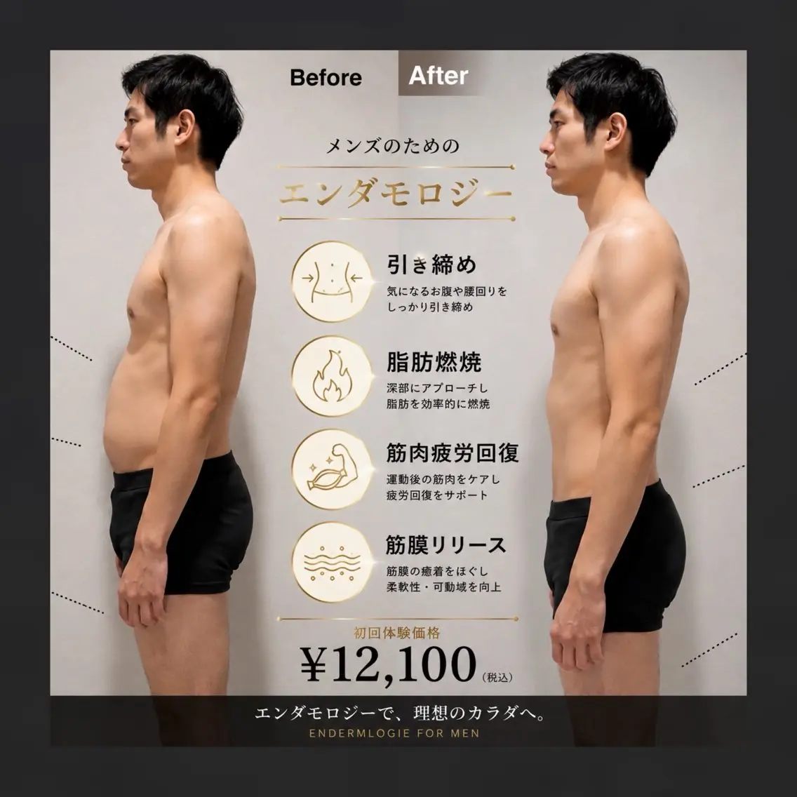 メンズ コスメティック アートの眉毛・アイブロウイメージ