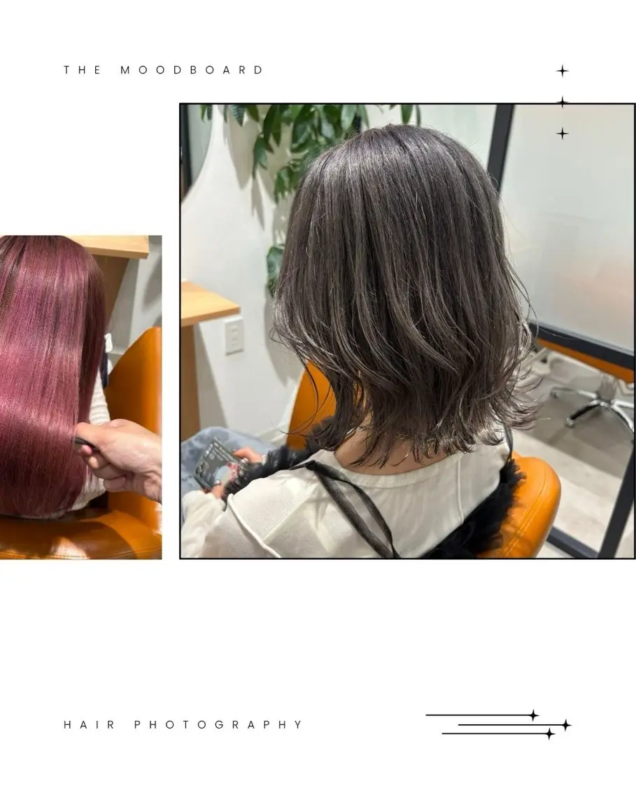 セミロング 【ハイライト】 YUYAのヘアスタイル