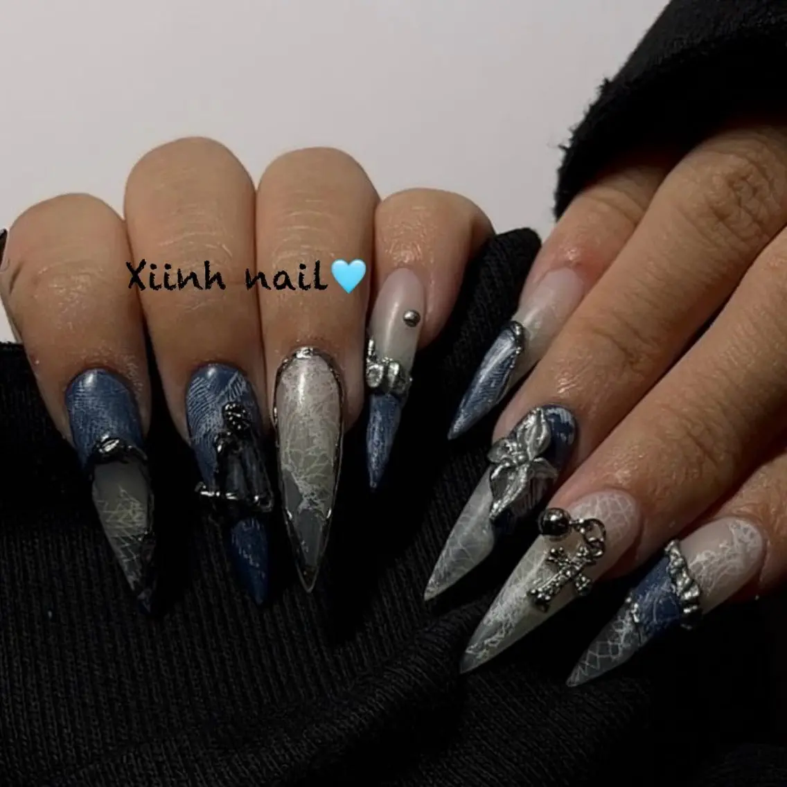 ネイル チークネイル 桜ネイル フットネイル ジェルネイル ハロウィン XIINH NAIL SALONのネイルデザイン