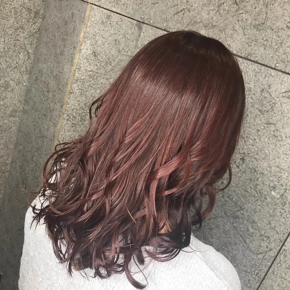 ロング カラー うるツヤハイトーン✨ /西川郁巳のヘアスタイル