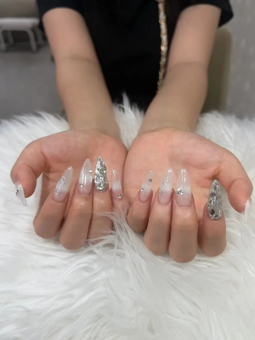 ネイル ロングネイル bonheur _nanaのネイルデザイン