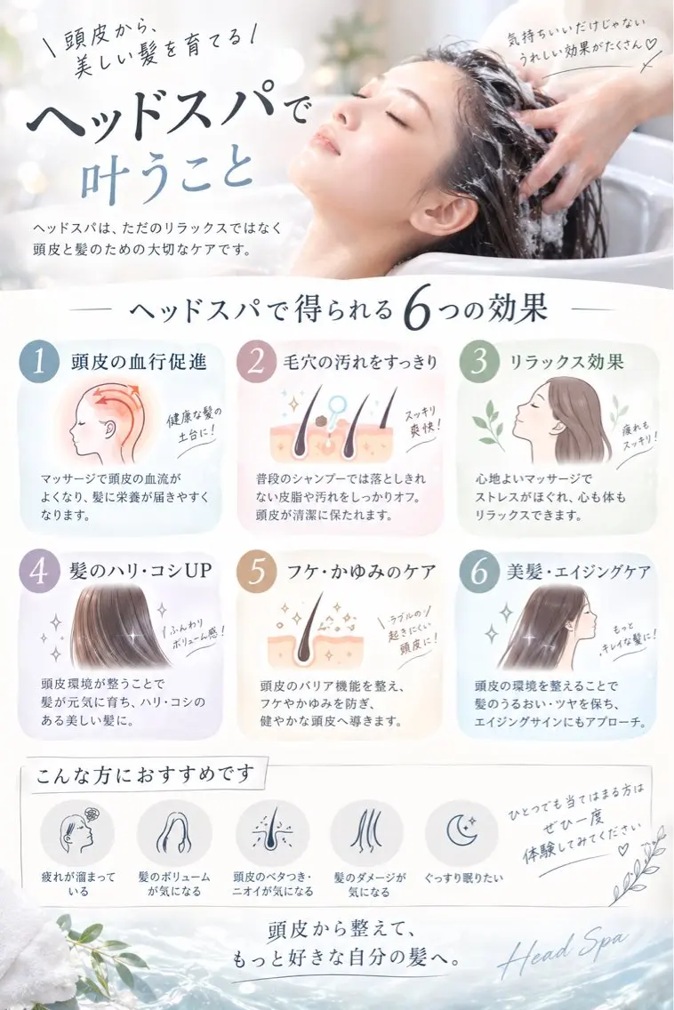 ヘッドスパ モリカワ ユウカのヘアスタイル