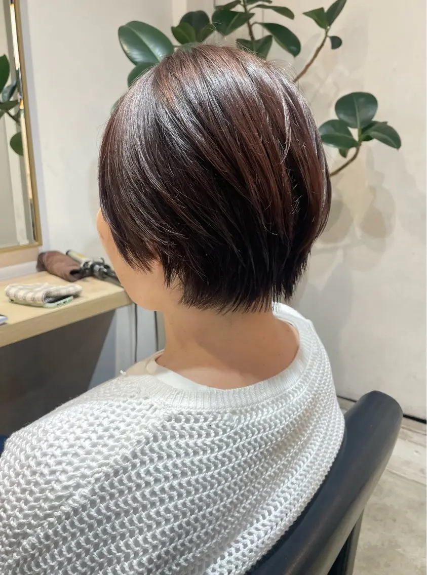 ショート ショートヘア 伊藤 まみのヘアスタイル