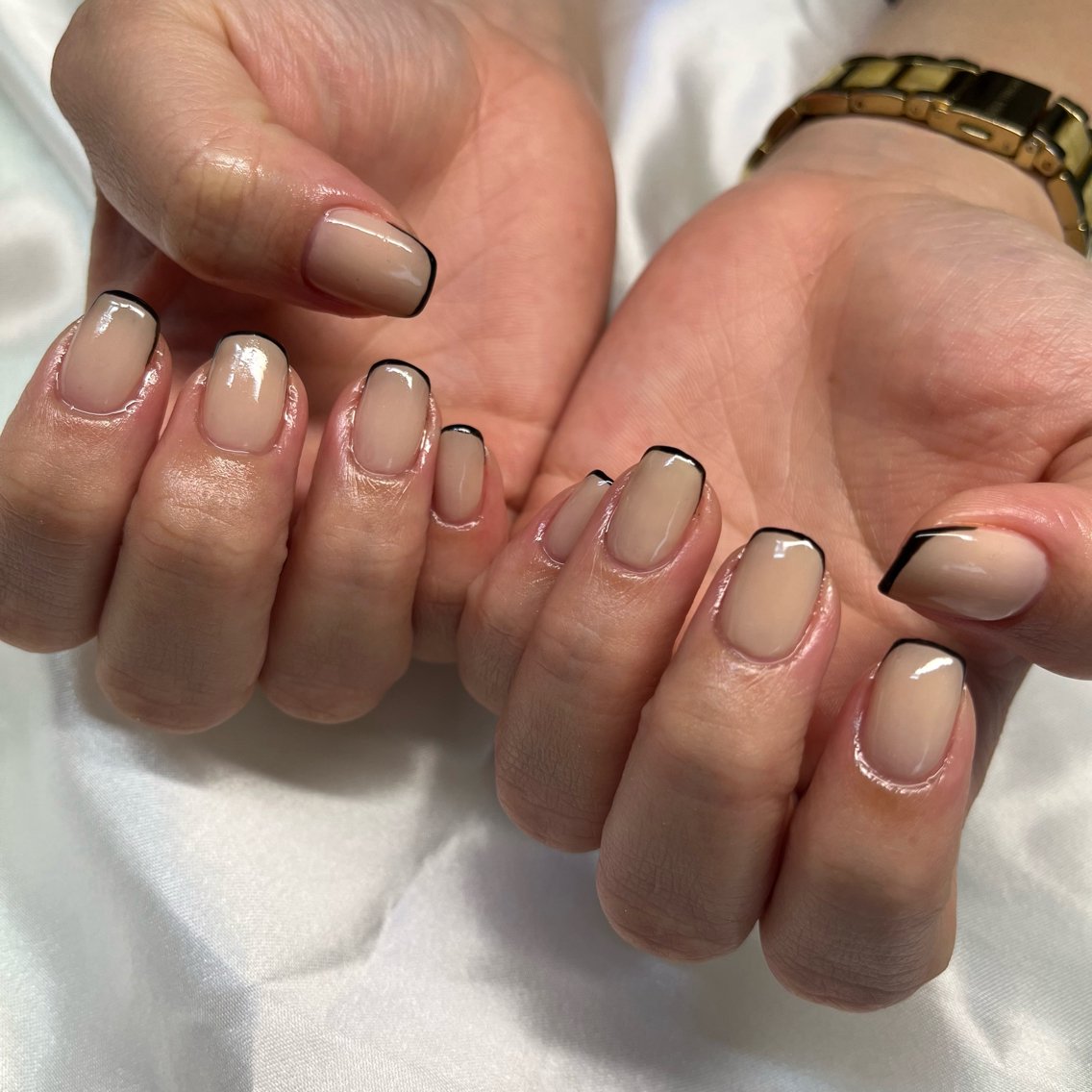 ネイル フレンチネイル ワンカラーネイル A"nail ネイリストayanaのネイルデザイン