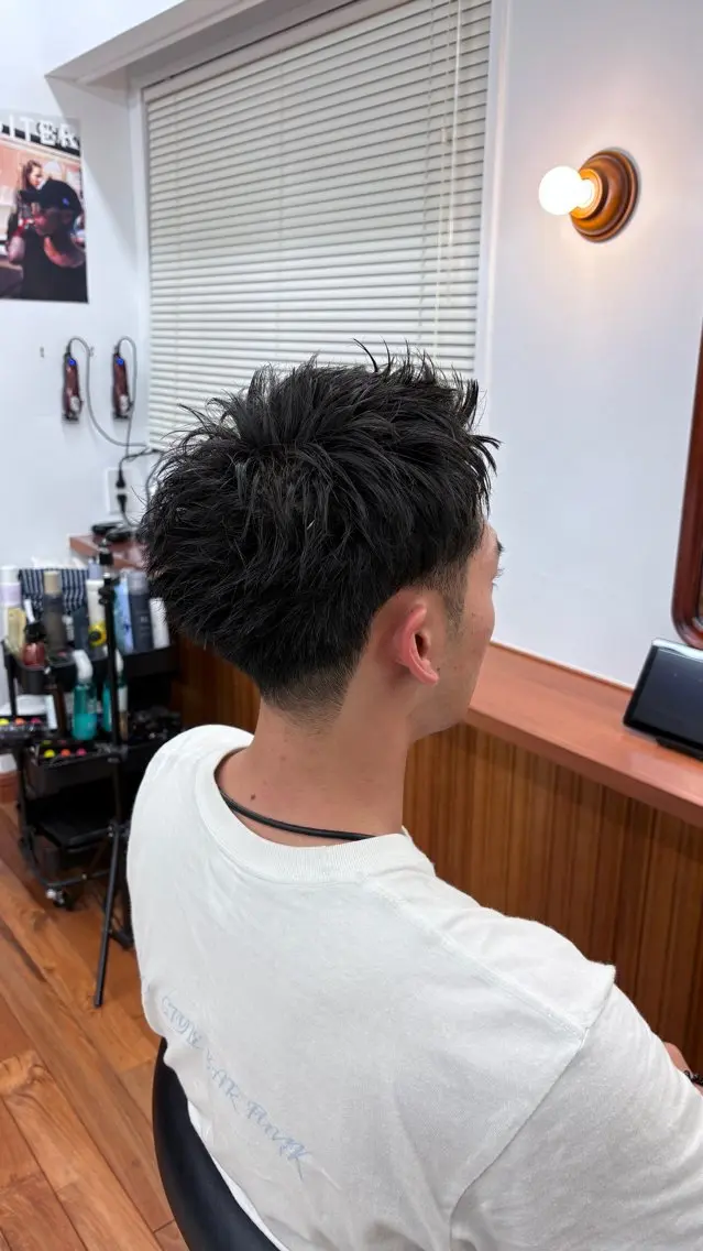 ショート メンズ メンズベリーショート ベリーショート ショートヘア メンズカット 髙橋創のヘアスタイル