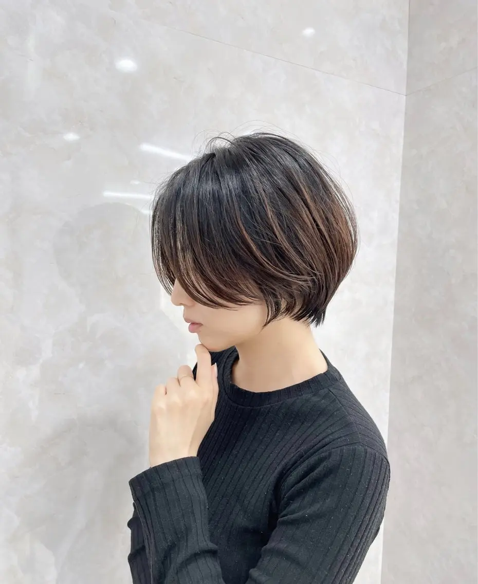 ショート ショートヘア ショート/似合わせ/ 透明感カラー古市唯人のヘアスタイル