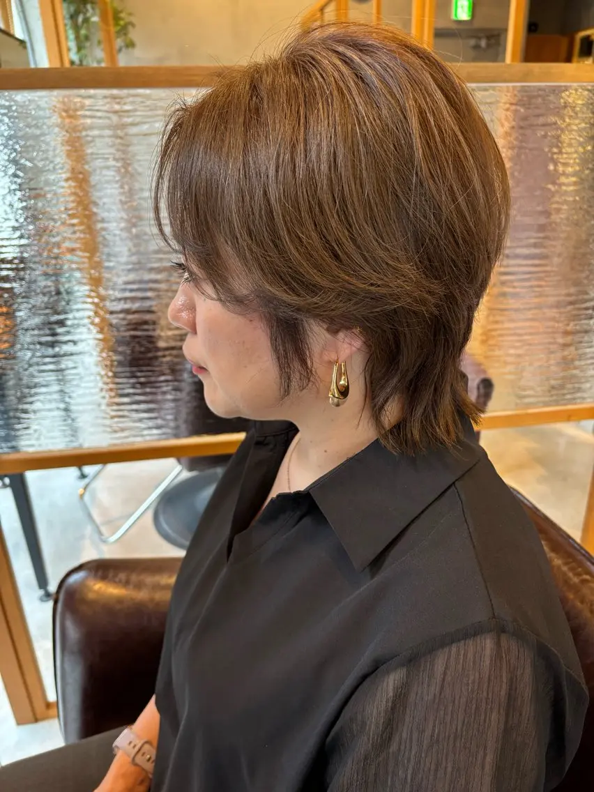 ショート カット 店長 大方康暉のヘアスタイル