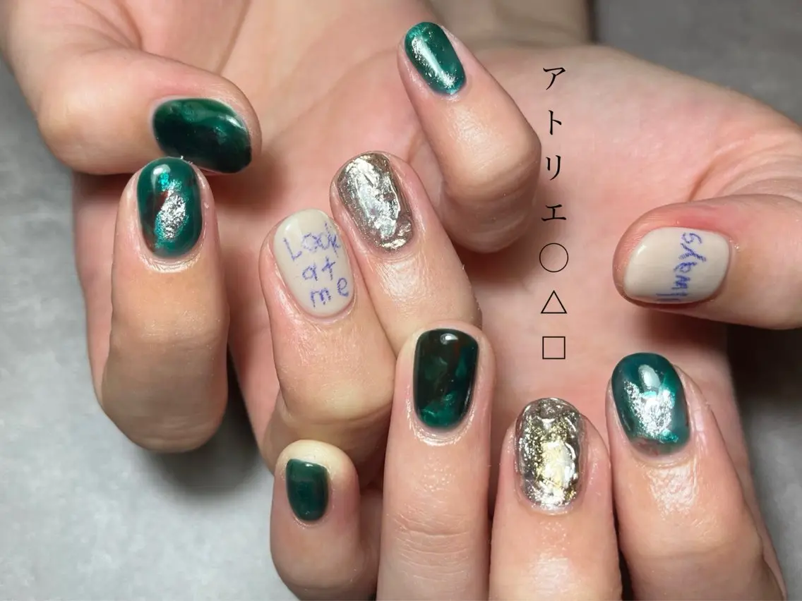 ネイル ハンドネイル アトリエ ○△□のネイルデザイン