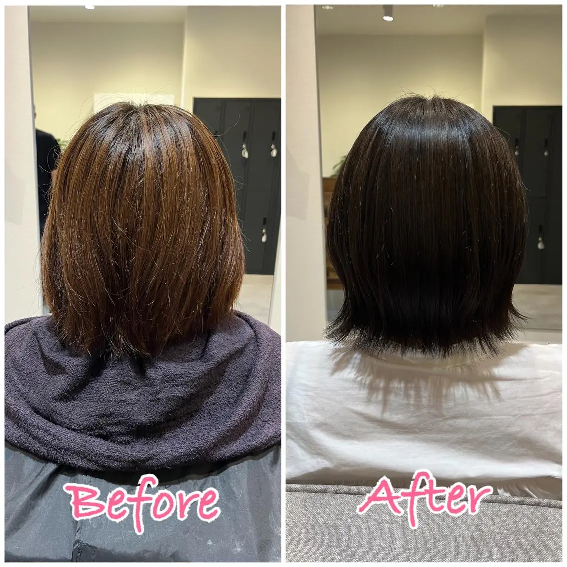 カラー カット 🌸 飯野 舞桜のヘアスタイル