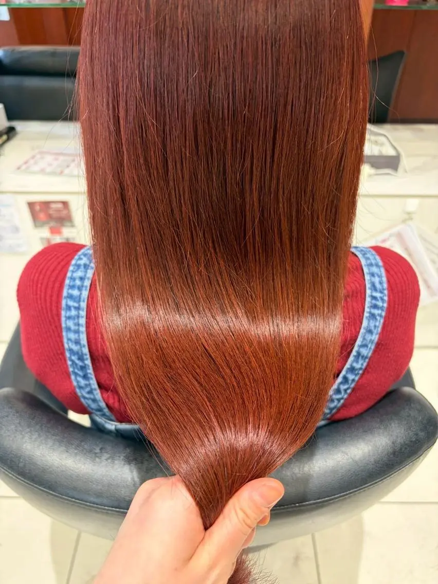 【ご新規様人気No,１🌟【藤本指名クーポン🌸】透明感ヘアカラー🌈＋カット✄の写真