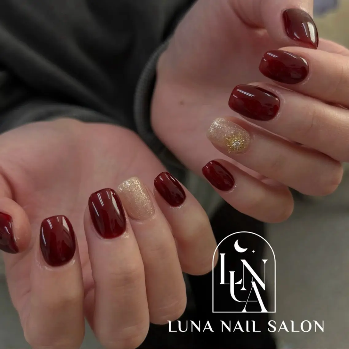 ネイル アートネイル フレンチネイル ジェルネイル ガラスフレンチ 韓国ネイル Kozeni NAIL SALONのネイルデザイン