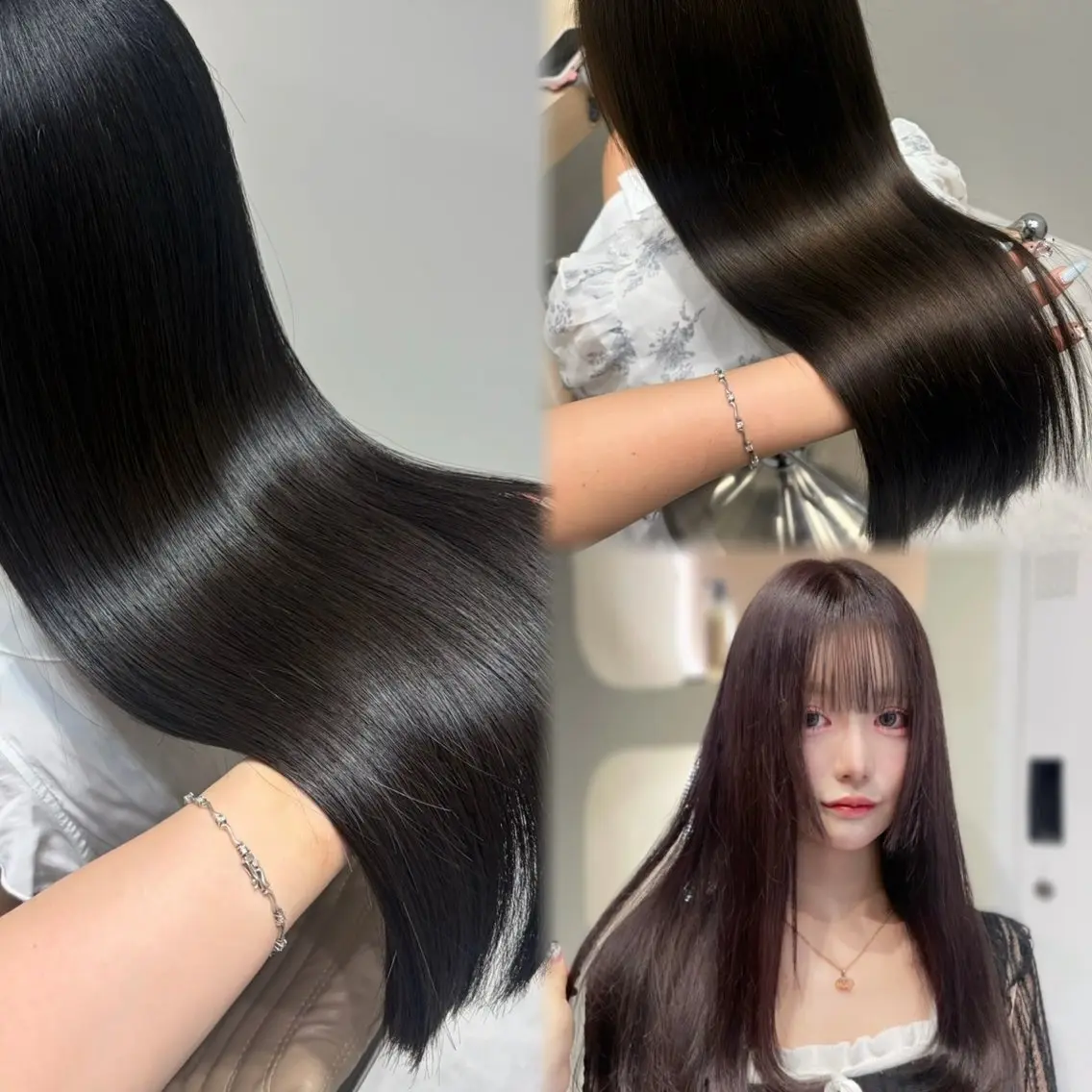 【縮毛矯正🎀】プレミアム縮毛矯正➕レイヤーカットの写真