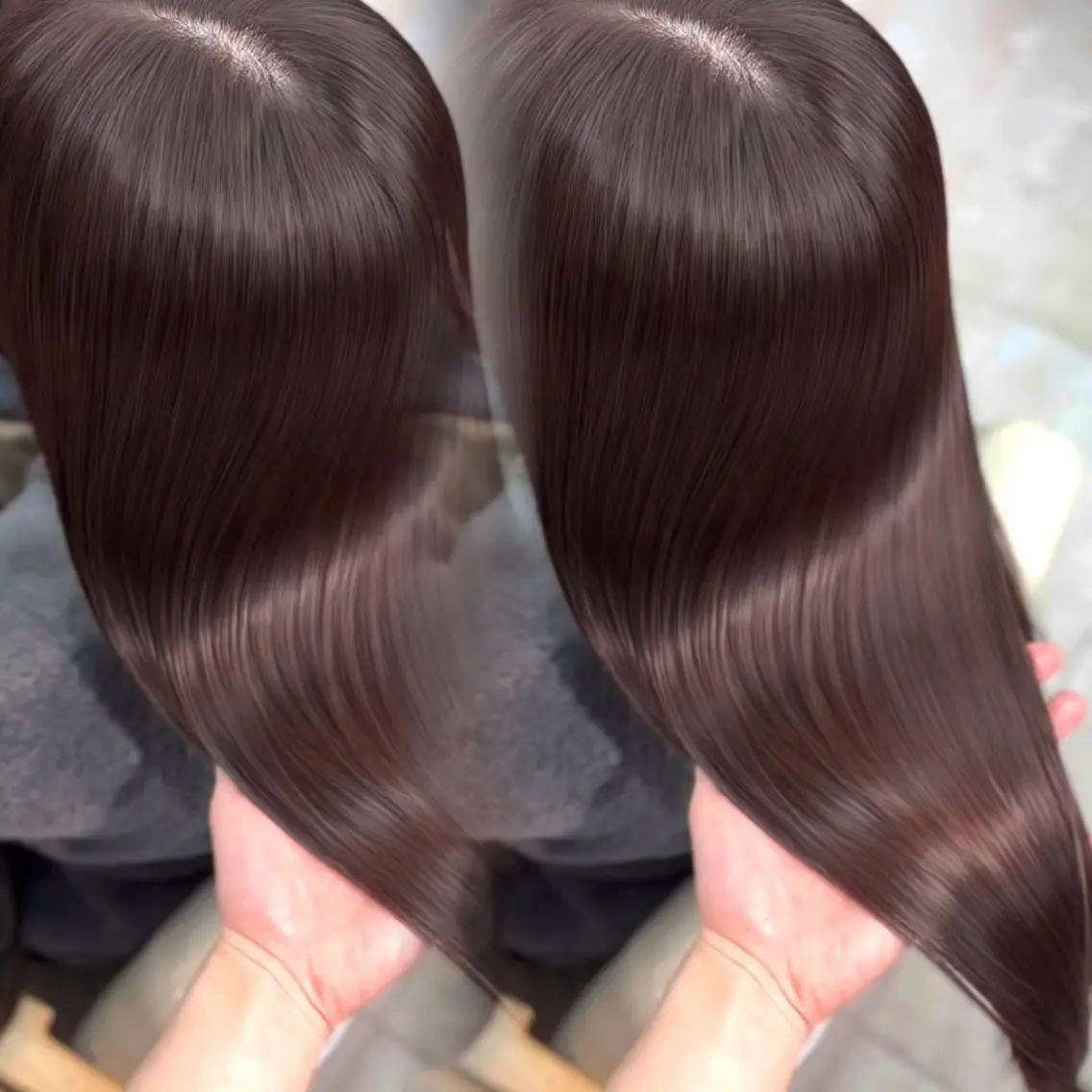 【ご新規様限定‼️直前割‼️1日1名様限定】 カット＋カラー＋トリートメント（こちらはヘアモデルのメニューになります）の写真