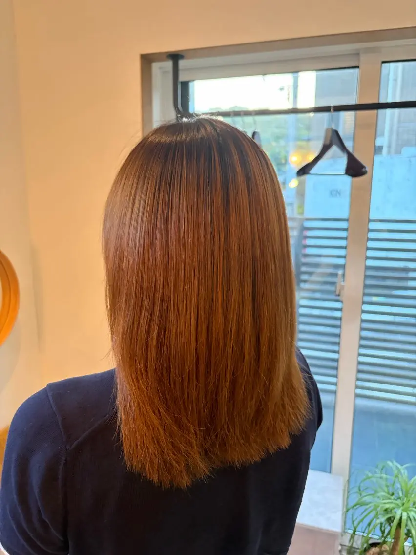 縮毛矯正 🫧透明感カラー🫧 koharuのヘアスタイル