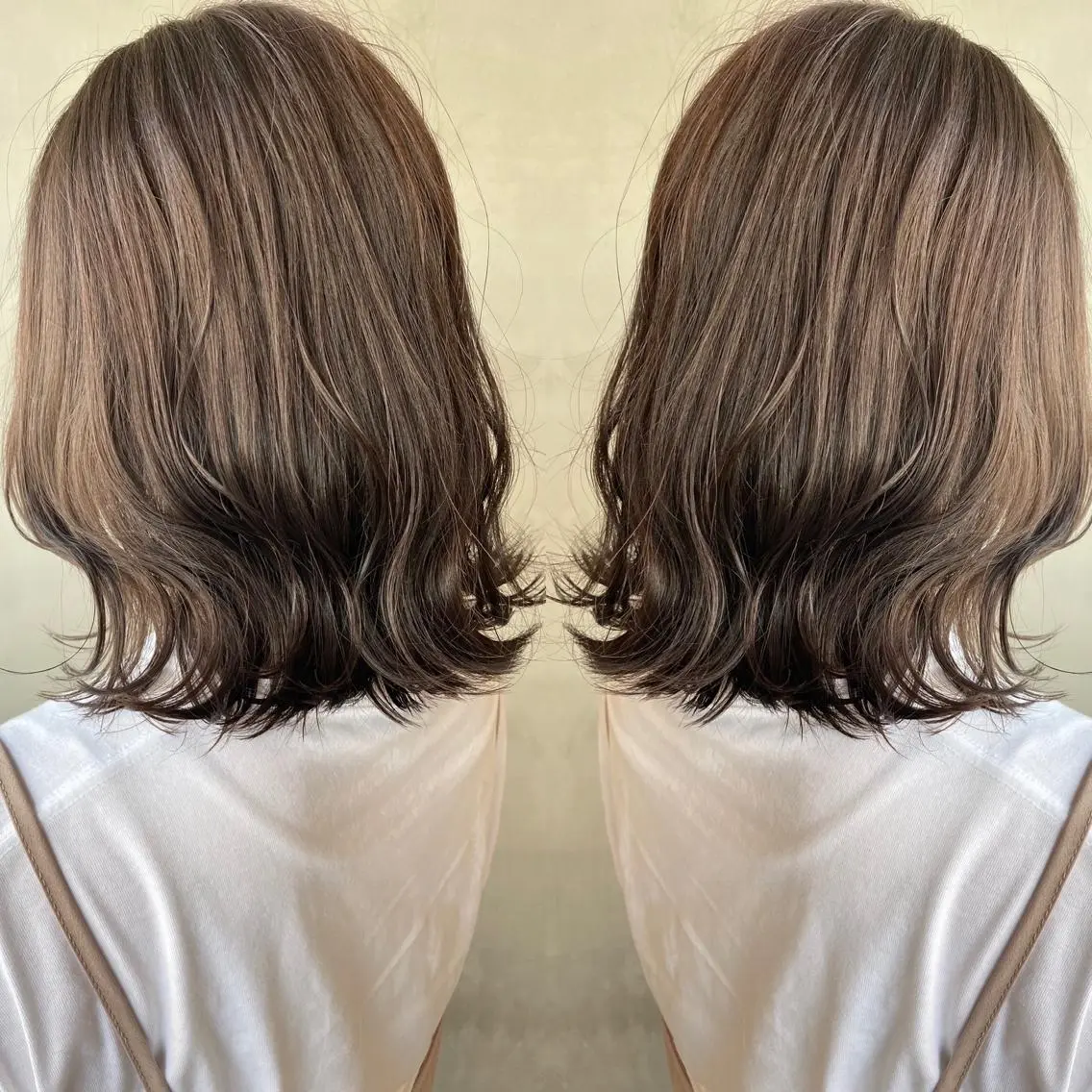 ショート カラー ヘアアレンジ ネイル マツエク・マツパ 透明感カラー ハイライトカラー 外国人風カラー ハイライト ショートヘア カット ヘアカラー トリートメント 夜23時まで予約🉑 reverieあきらのヘアスタイル