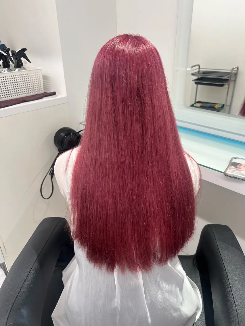 カラー ヘアカラー トリートメント ブリーチなし透明感 💗RYOTAのヘアスタイル