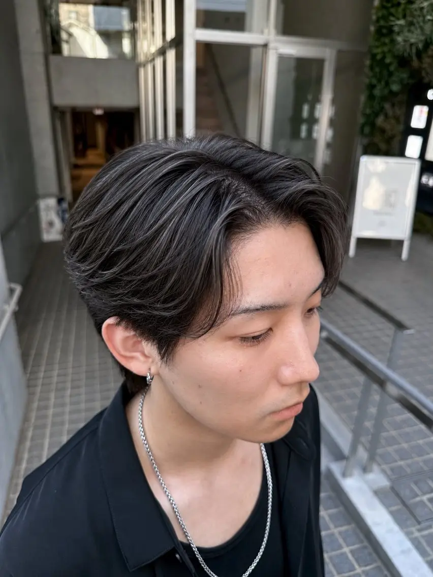 パーマ メンズ カット パーマ トリートメント サッカー美容師/ メンズ/haruのヘアスタイル