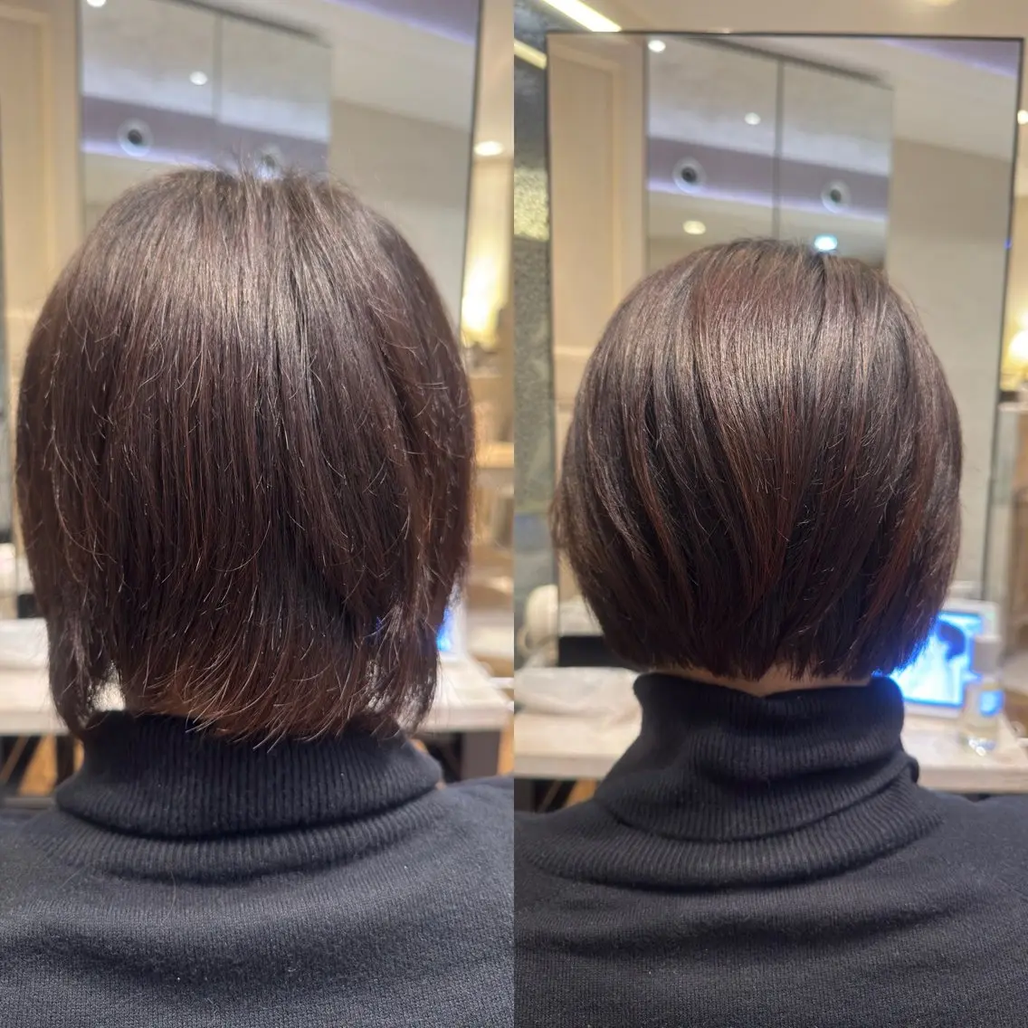 ショート ボブ 松田 響のヘアスタイル