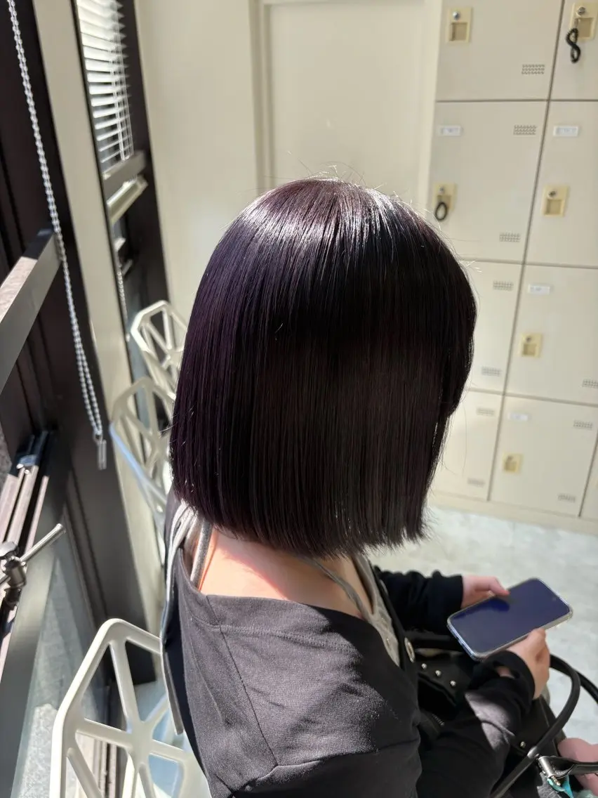 ショート カラー ヘアカラー 似合わせヘア🪽 riko🐈⬛のヘアスタイル