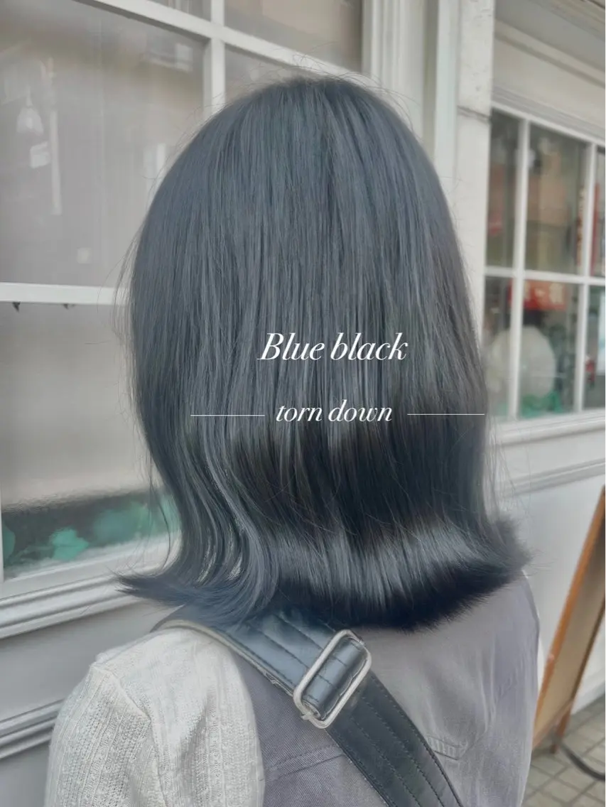 ミディアム カラー ayane 🩵のヘアスタイル