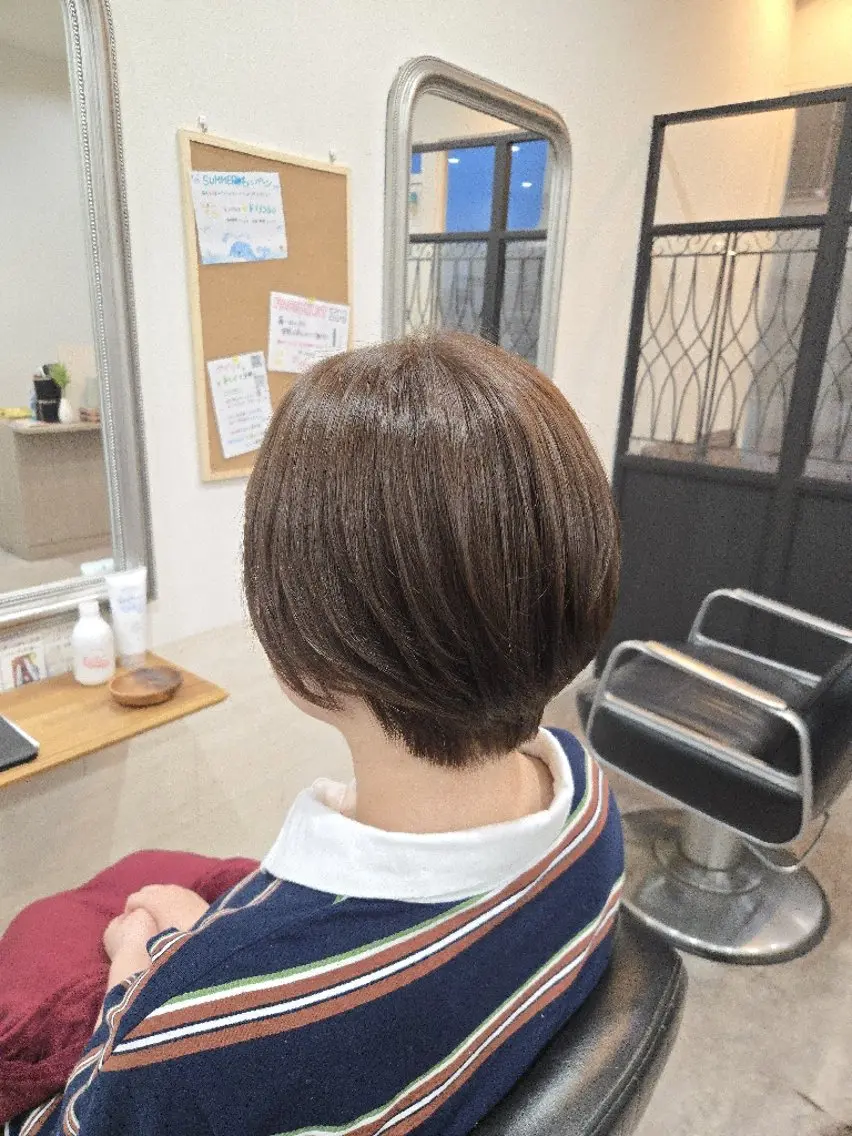 ショート カット トリートメント 暖色🍎透明感カラー 🩵小林かりんのヘアスタイル
