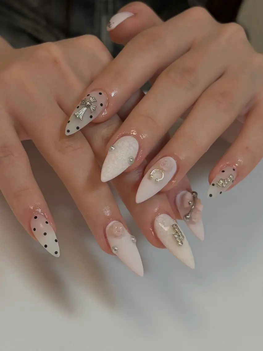 ネイル 長さ出し ハンドネイル nayu nailのネイルデザイン