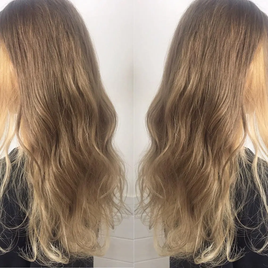ロング カラー アッシュ インナーカラー ホワイトアッシュ ヘアカラー 柴田 祐輔のヘアスタイル