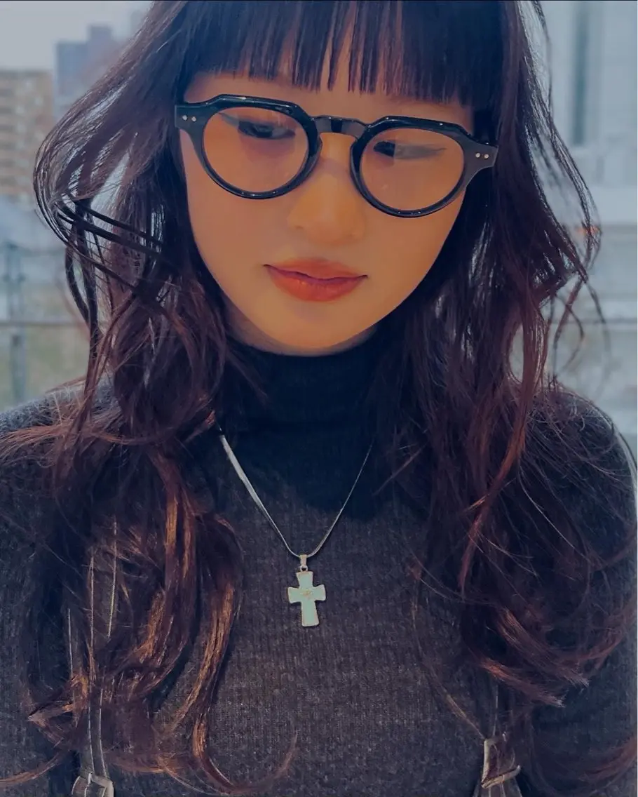 セミロング 園田 渉 ◤SHIKIO◢のヘアスタイル