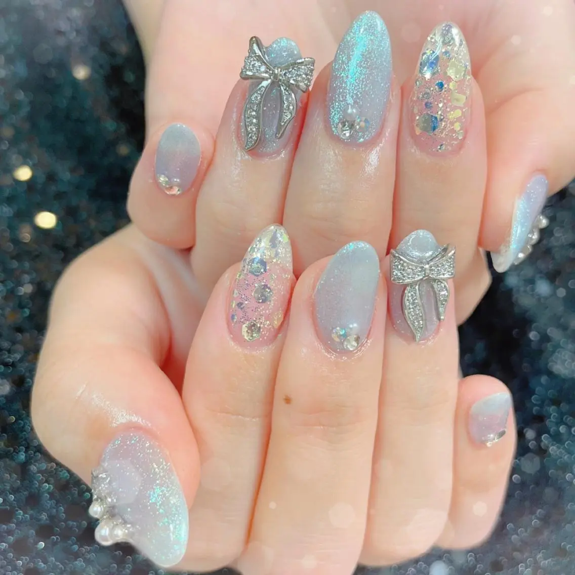 ネイル ハンドネイル ハンドケア MoON...❤︎ MeGuのネイルデザイン