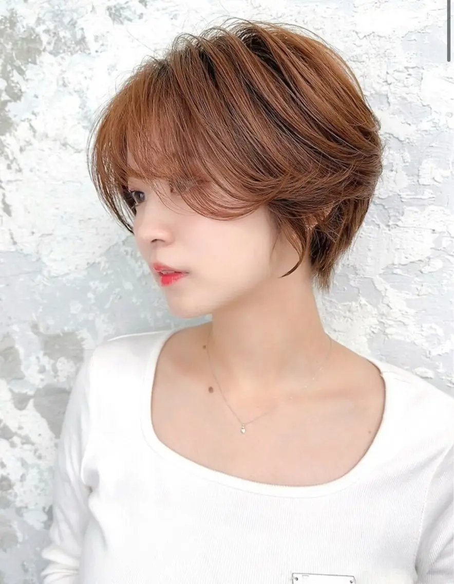 ショート Lafith 日隈悠星のヘアスタイル