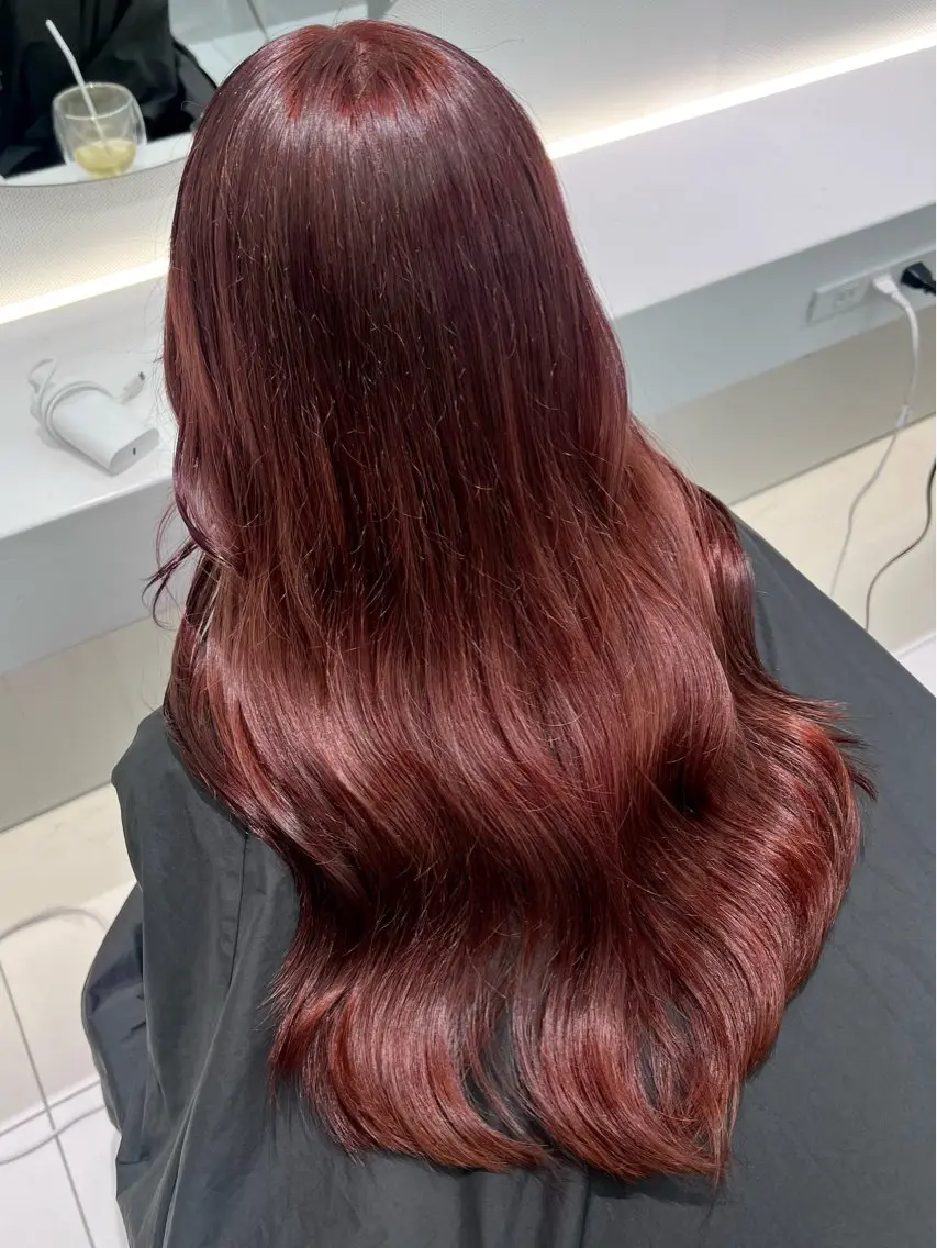 ロング カラー ヘアカラー トリートメント ヘッドスパ 🌈 YUUNA🌈のヘアスタイル
