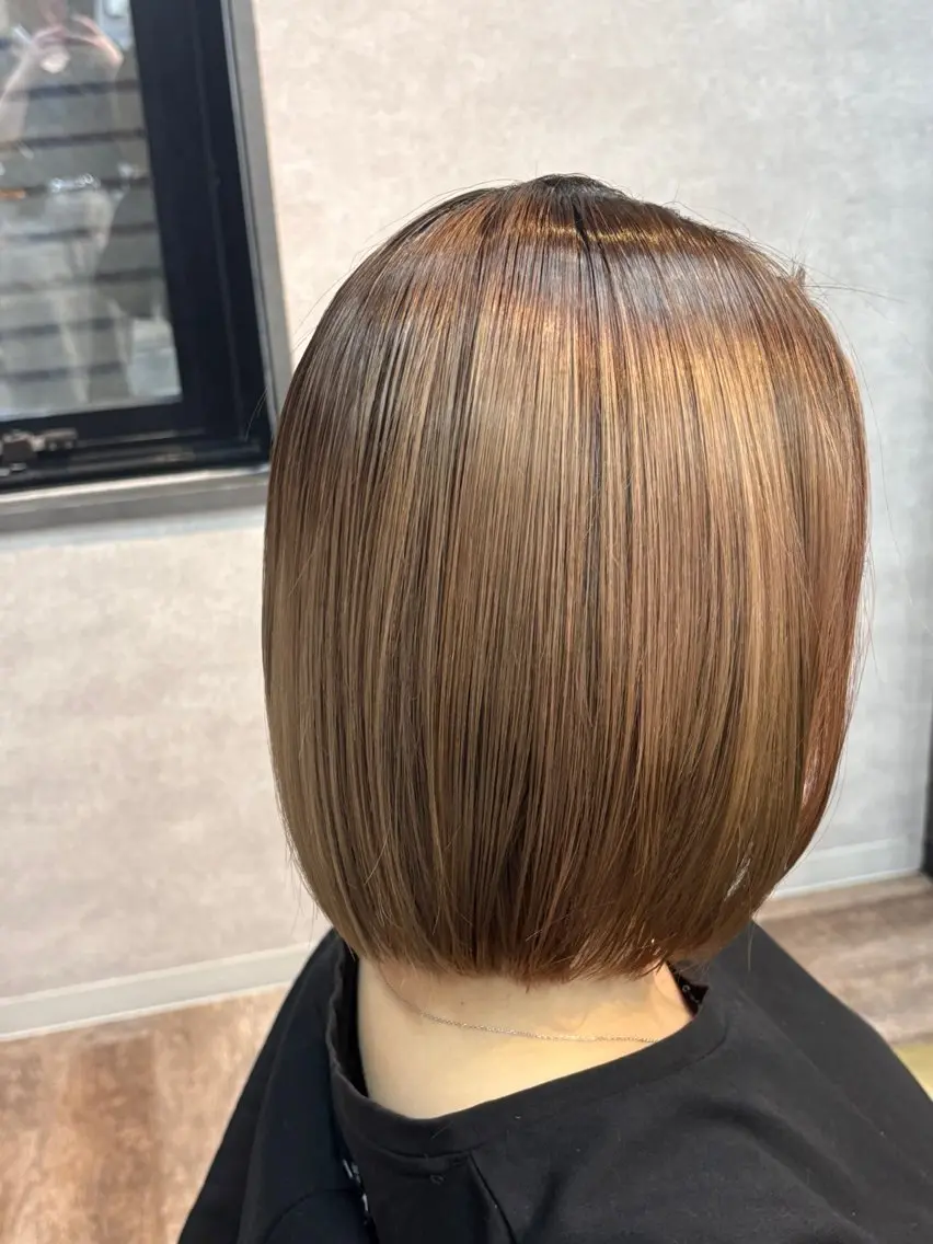 ミディアム カラー トリートメント 🦋 たから 🦋のヘアスタイル